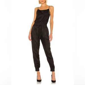 Cinq à Sept Black Jumpsuit